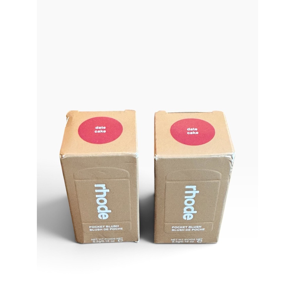 Rhode Pocket Blush Date CakeCream Blush Set of 2 New